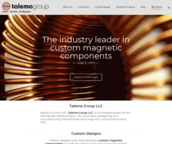 Talema.com(Home – Talema) Screenshot