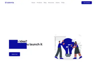 Talemia.com(Launch Your Startup Faster) Screenshot