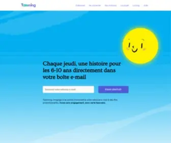 Taleming.com(Les P'tites Histoires de Taleming) Screenshot