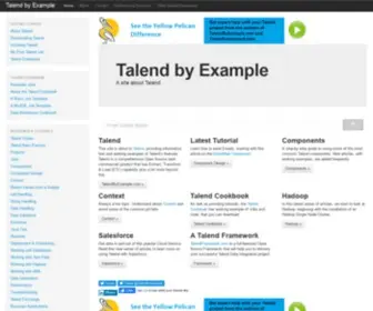 Talendbyexample.com(Talend by Example) Screenshot