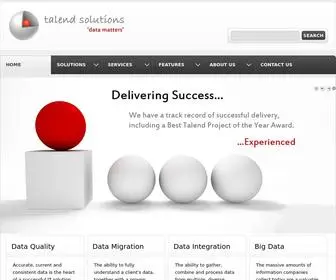 Talendsolutions.com(Talend Solutions) Screenshot