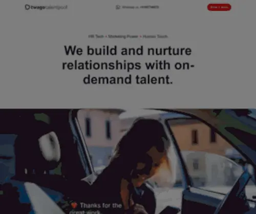 Talent-Pool.com(The talent) Screenshot