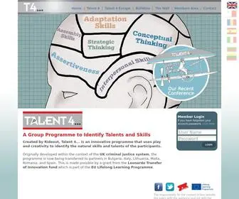 Talent4.org(Talent 4) Screenshot