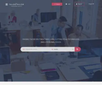 Talentailor.com(ONLINE RECRUITMENT) Screenshot