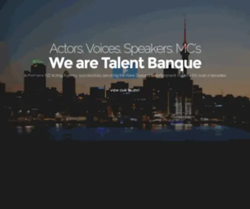 Talentbanque.co.nz(Talent Banque) Screenshot