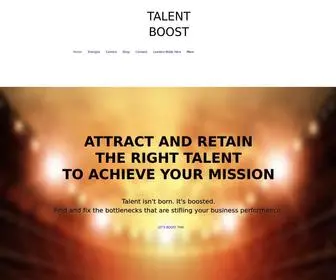 Talentboost.net(Talent Boost) Screenshot