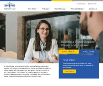 Talentbridgeusa.com(Talentbridge) Screenshot