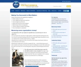 Talentc.ca(Accredited Mentor Training Program for Individuals & Organizations) Screenshot