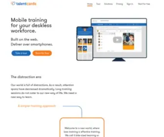 Talentcards.io(TalentCards) Screenshot