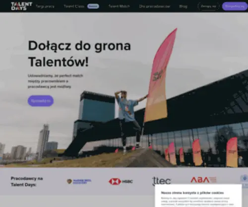 Talentdays.pl(Największe Targi Pracy i Praktyk 2014) Screenshot