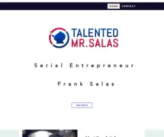 Talentedmrsalas.com(Frank Salas) Screenshot