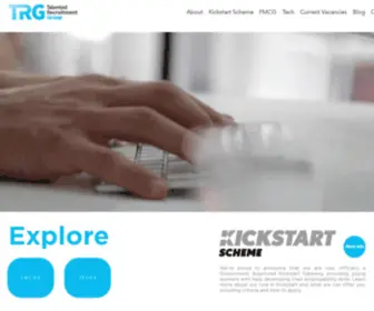 Talentedrecruitmentgroup.com(Tech Recruitment) Screenshot