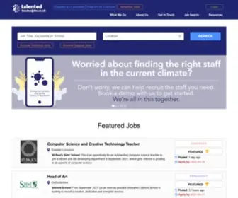 Talentedteacherjobs.co.uk(Talented Teacher Jobs) Screenshot