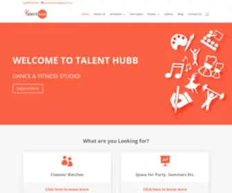 Talenthubb.com(Talent Hubb) Screenshot