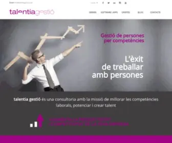 Talentiagestio.com(TALENTIA GESTIÓ) Screenshot