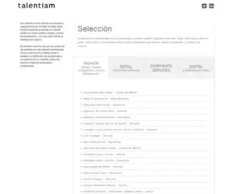 Talentiam-Seleccion.com(SELECCIÓN) Screenshot
