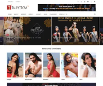 Talenticaa.com(Model Agency in Mumbai) Screenshot