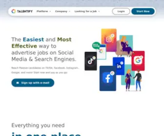 Talentify.io(Recruitment marketing) Screenshot