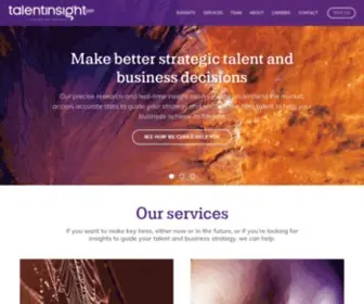 Talentinsightgroup.co.uk(Talent Insight Group) Screenshot