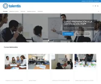 Talentis.cl(Cursos para ingenieros y profesionales TI) Screenshot