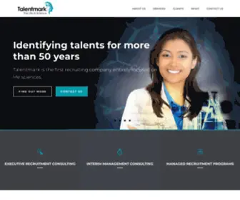 Talentmark.com(Guiding your life in science // Talentmark) Screenshot