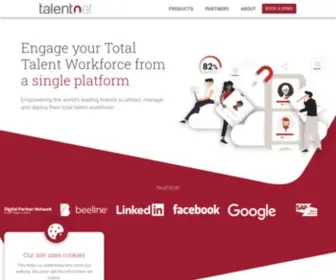 Talentnet.com(TalentNet Inc) Screenshot