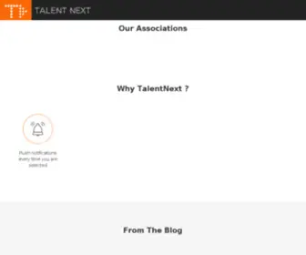 Talentnext.com(Talentnext) Screenshot