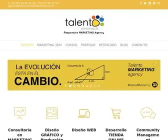 Talentomarketingsolutions.com(Talento Marketing Agency) Screenshot