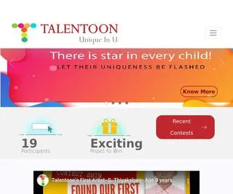 Talentoon.com(Talentoon) Screenshot