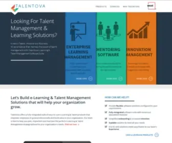 Talentova.com(Learning & Training Management System (LMS)) Screenshot