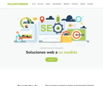 Talentoweb.com(Soluciones web a su medida) Screenshot