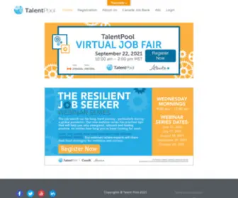 Talentpooljobfair.com(Talent Pool Job Fair) Screenshot