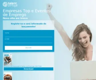Talentportugal.com(Talent Portugal) Screenshot