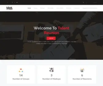 Talentreunion.com(Talent Reunion) Screenshot