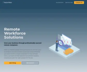 Talentroo.com(Remote Workforce Solutions) Screenshot