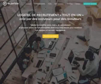 Talents-IN.com(Accueil) Screenshot