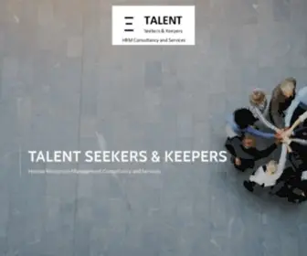 Talentsandk.com(Talent Seekers and Keepers) Screenshot