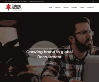 TalentsearchGlobal.com(Talent Search Global) Screenshot