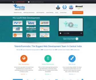 Talentsfromindia.com(Mobile Development Company) Screenshot