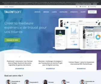 Talentsoft.fr(Talentsoft devient Cegid) Screenshot