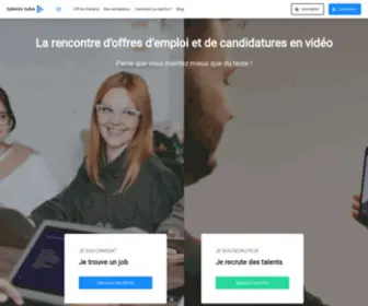 Talentstube.com(Espace candidat) Screenshot