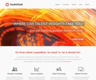 Talentsum.com(TalentSum) Screenshot