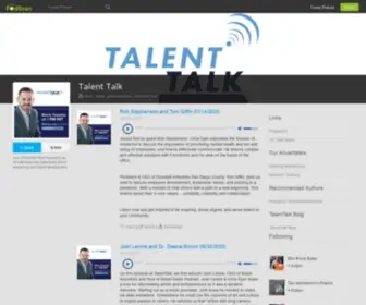 Talenttalkradio.com(Talent Talk) Screenshot