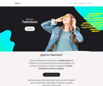 Talentumtelefonica.com(Talentum Telefónica) Screenshot