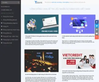 Talent.vn(Microsoft Azure Web App) Screenshot