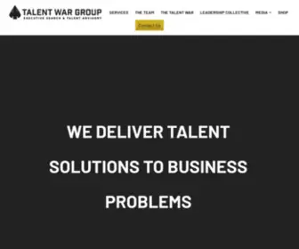 Talentwargroup.com(Talent War Group) Screenshot