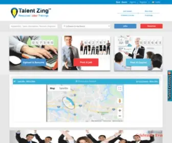 Talentzing.com(Talent Zing) Screenshot