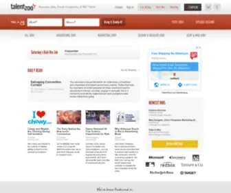 Talentzoo.com(Advertising Jobs) Screenshot