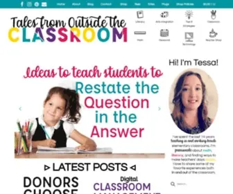Talesfromoutsidetheclassroom.com(Tales from Outside the Classroom) Screenshot