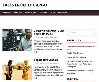 Talesfromtheargo.com(Tales From The Argo) Screenshot